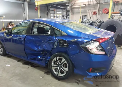 2018 Honda Civic Lx from USA, damaged, VIN 19XFC2F57JE026507
